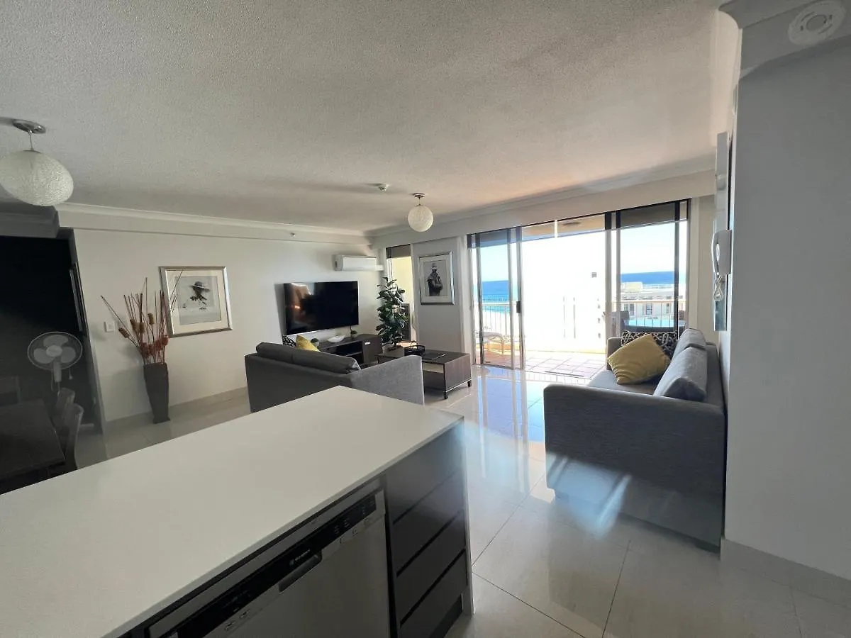 Stunning 2 Bedroom Ocean View Apartment Gold Coast Australia
